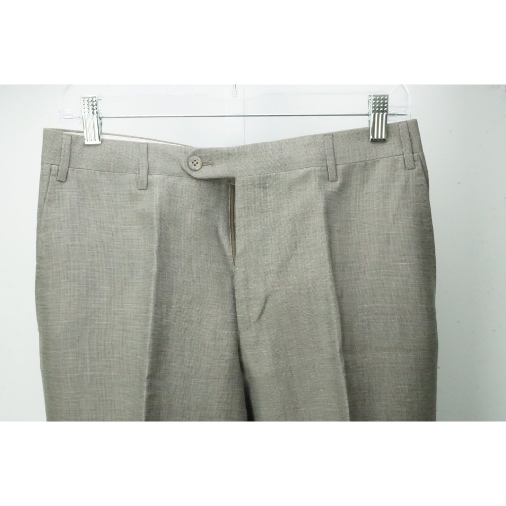 Corneliani Leader 100 Wool Dress Pants Trousers 46 Eu Brand New